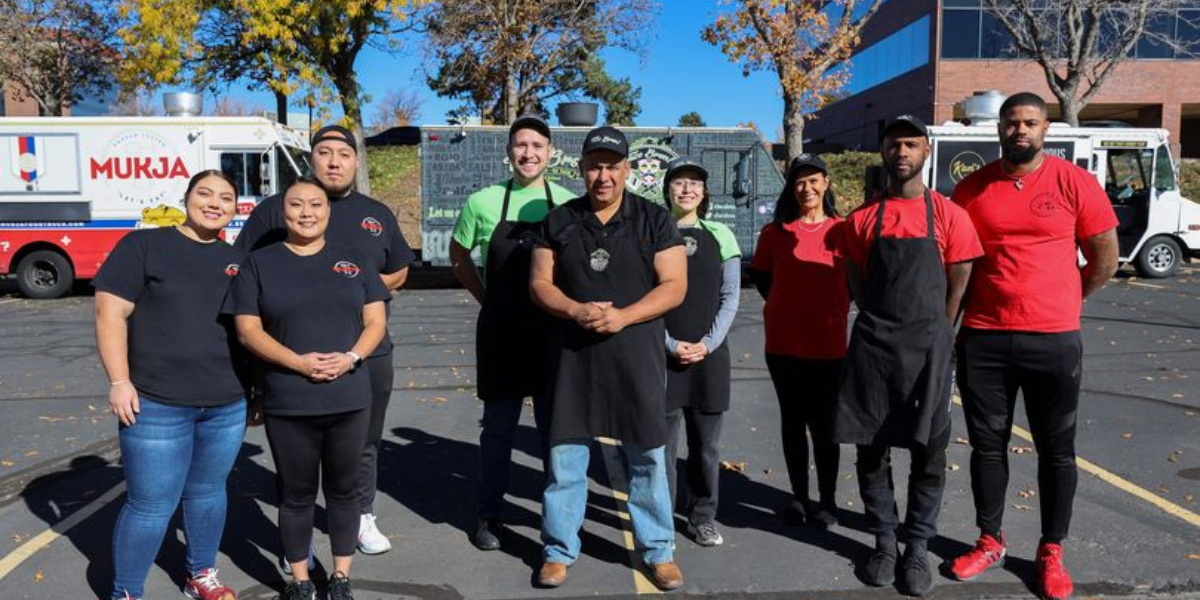Food trucks have become famous for chefs to share their culinary visions with an ever-widening audience, and the Food Network has noticed. Their new show, "Food Truck Prize Fight," premiered recently, pitting three food trucks in Denver against each other in a competition to find the best one.