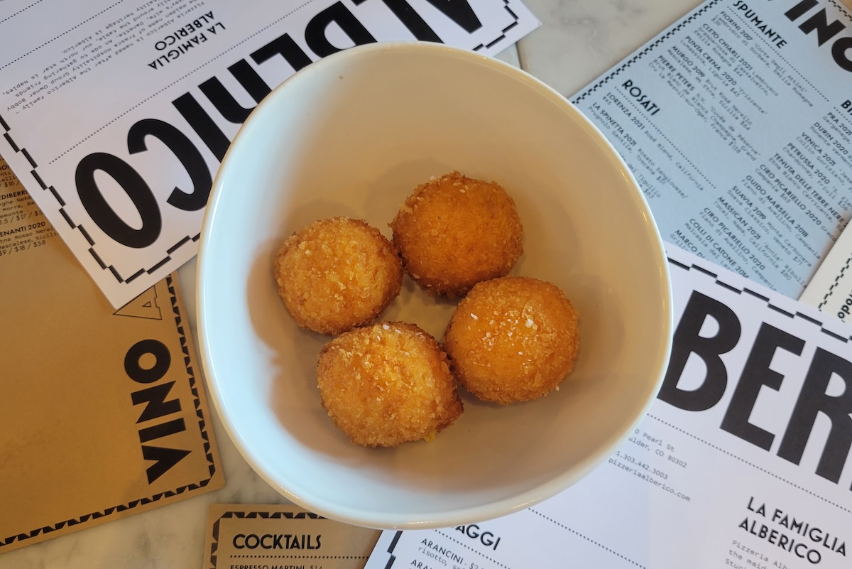 white bowl with fried food