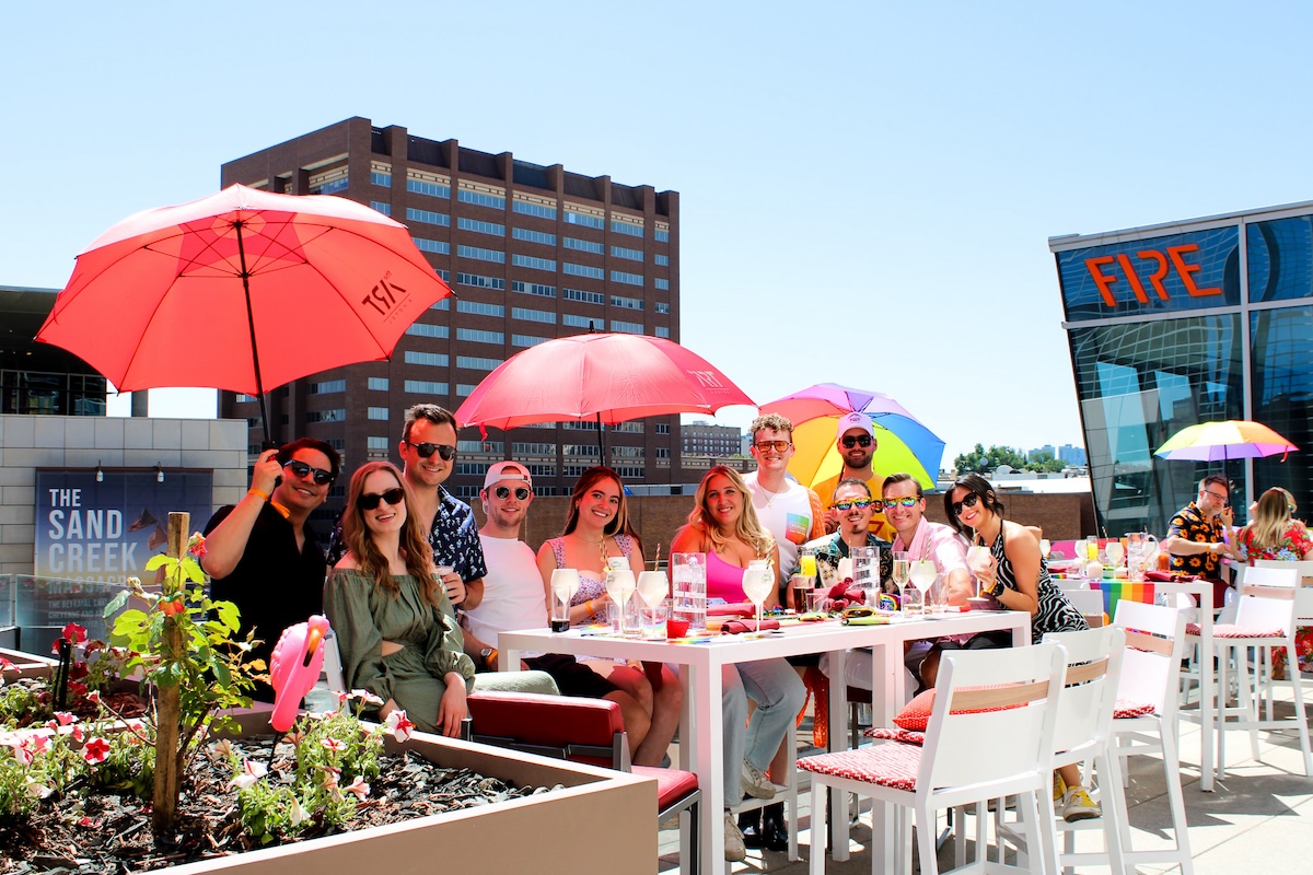 The Art Hotel_ Fire Restaurant and Lounge Grab a group and head to FIRE at its rooftop downtown. | Photo by ART, a Hotel