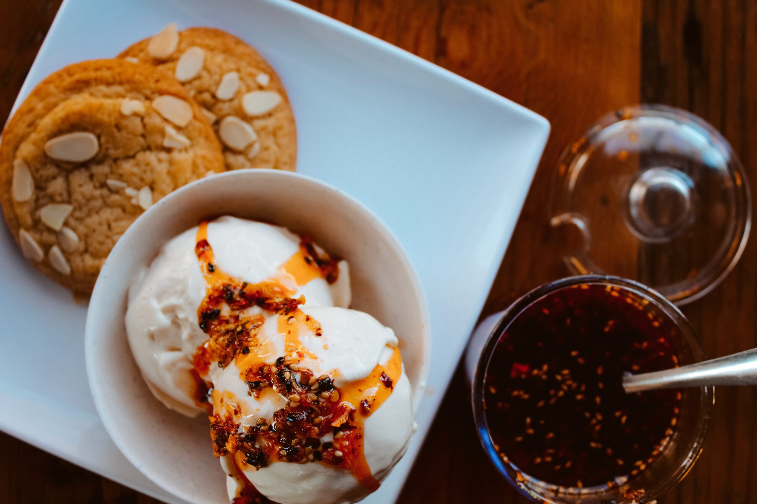 Hot n' Cold ice cream dessert at Ace Eat Serve. | Photo by Michael Kurowski