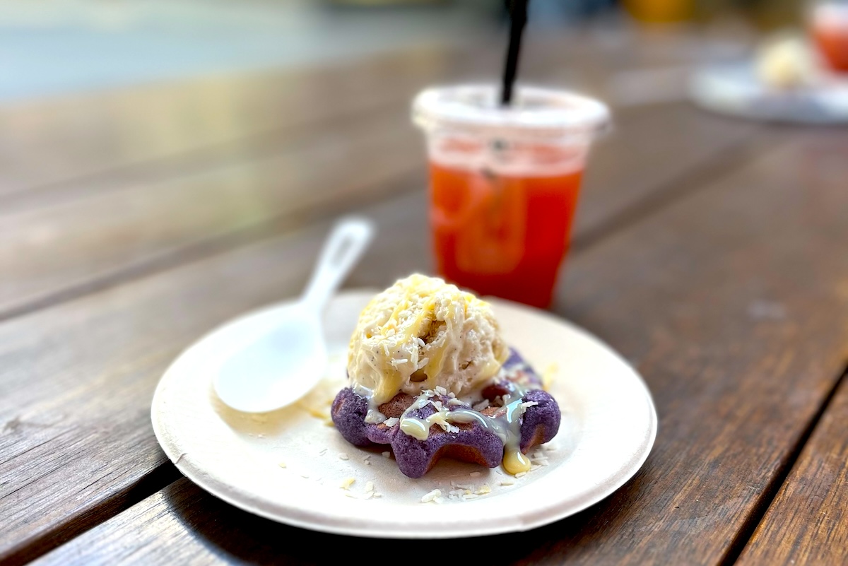 milk_tea_people_by_local_table_tours Milk Tea People make gelato to go on mochi waffles. | Photo by Local Table Tours
