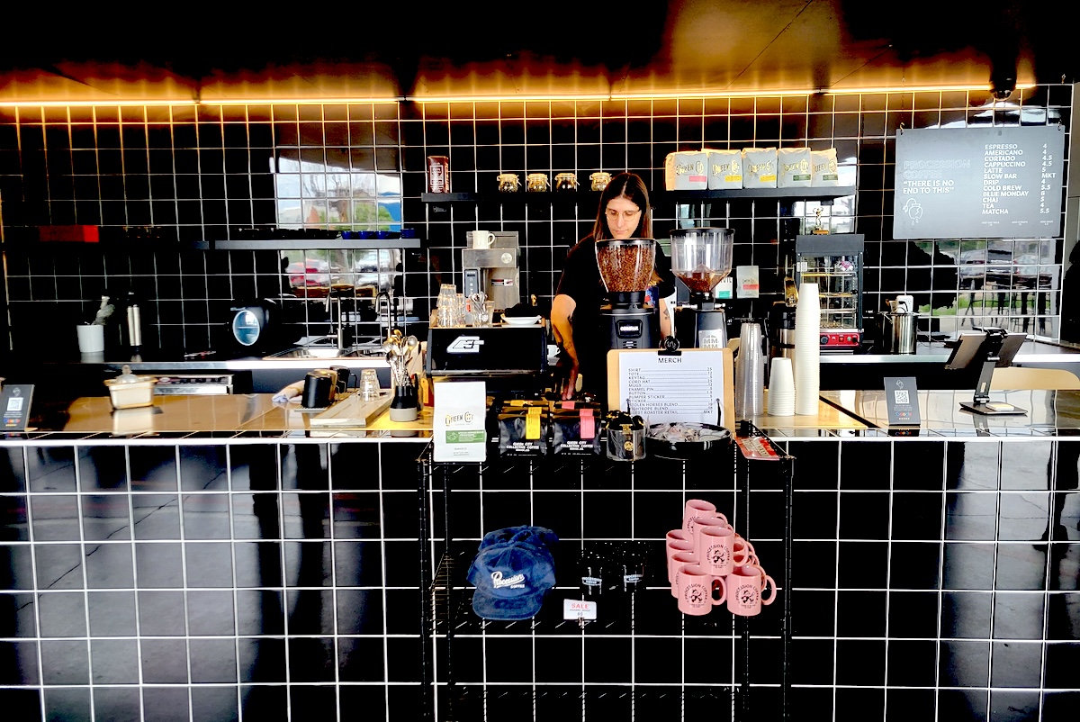 procession_Coffee_bar_by_covington Procession Coffee opened a new space inside Zeppelin Station. | Photo by Linnea Covington