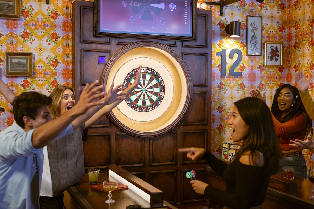 Flight Club 1 Get your game on while playing darts at Flight Club. | Photo by Flight Club