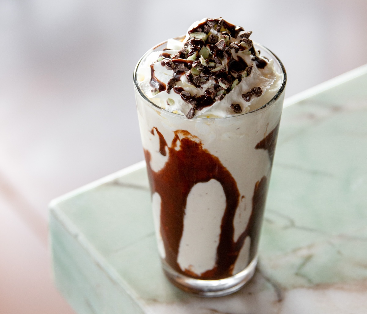 The Adult Mint Shake with Guinness. | Photo by Slaters 50