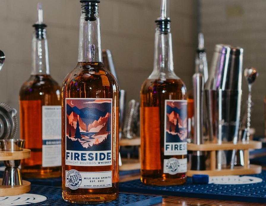 fireside_whiskey_mile_high_spirits Mile High Spirits sent a three-gallon barrel of its Fireside whiskey into space. | Photo by Mile High Spirits