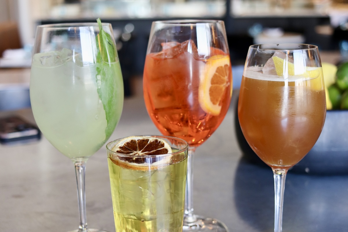 pizzeria_alberico_spritz Choose from four types of spritzes at Pizzeria Alberico. | Photo by Taylor Fremling