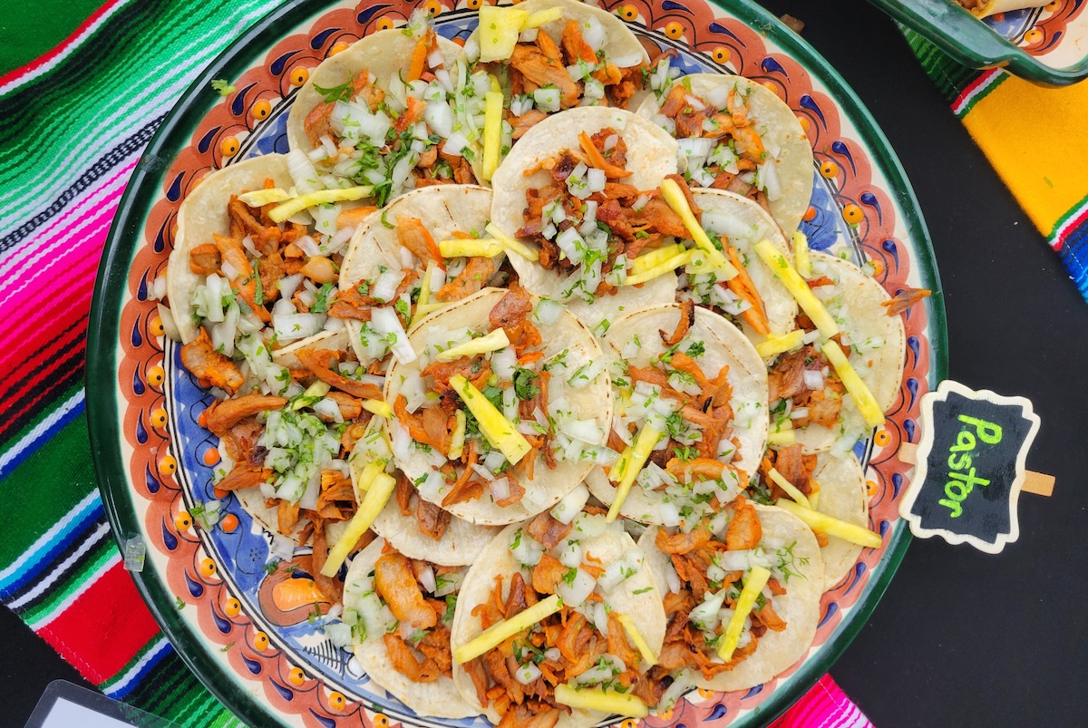 Al pastor tacos at Top Taco 2024. | Photo by Linnea Covington