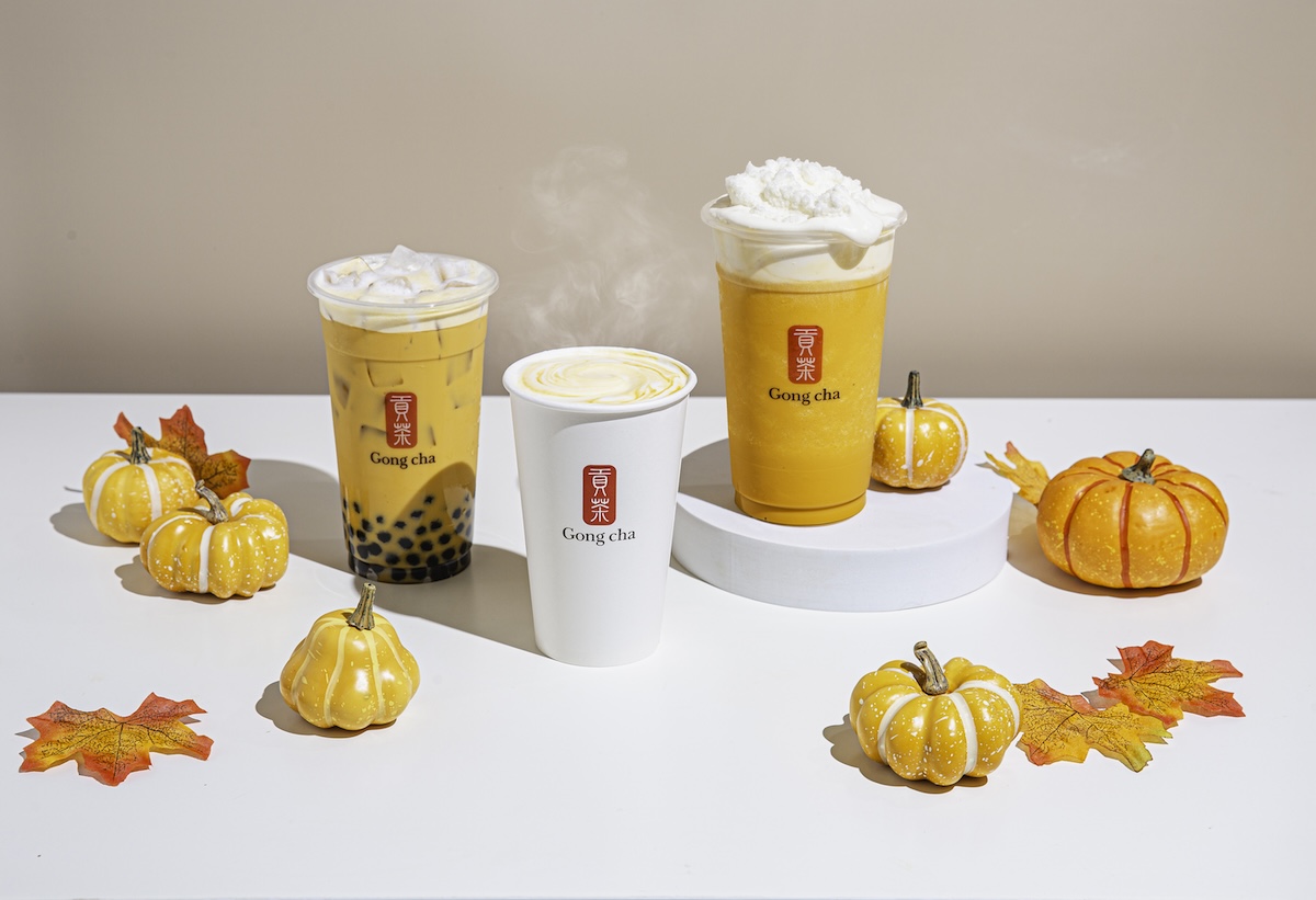 Gong Cha pumpkin pie flavors are out. | Photo by Jayna Kropas Photography