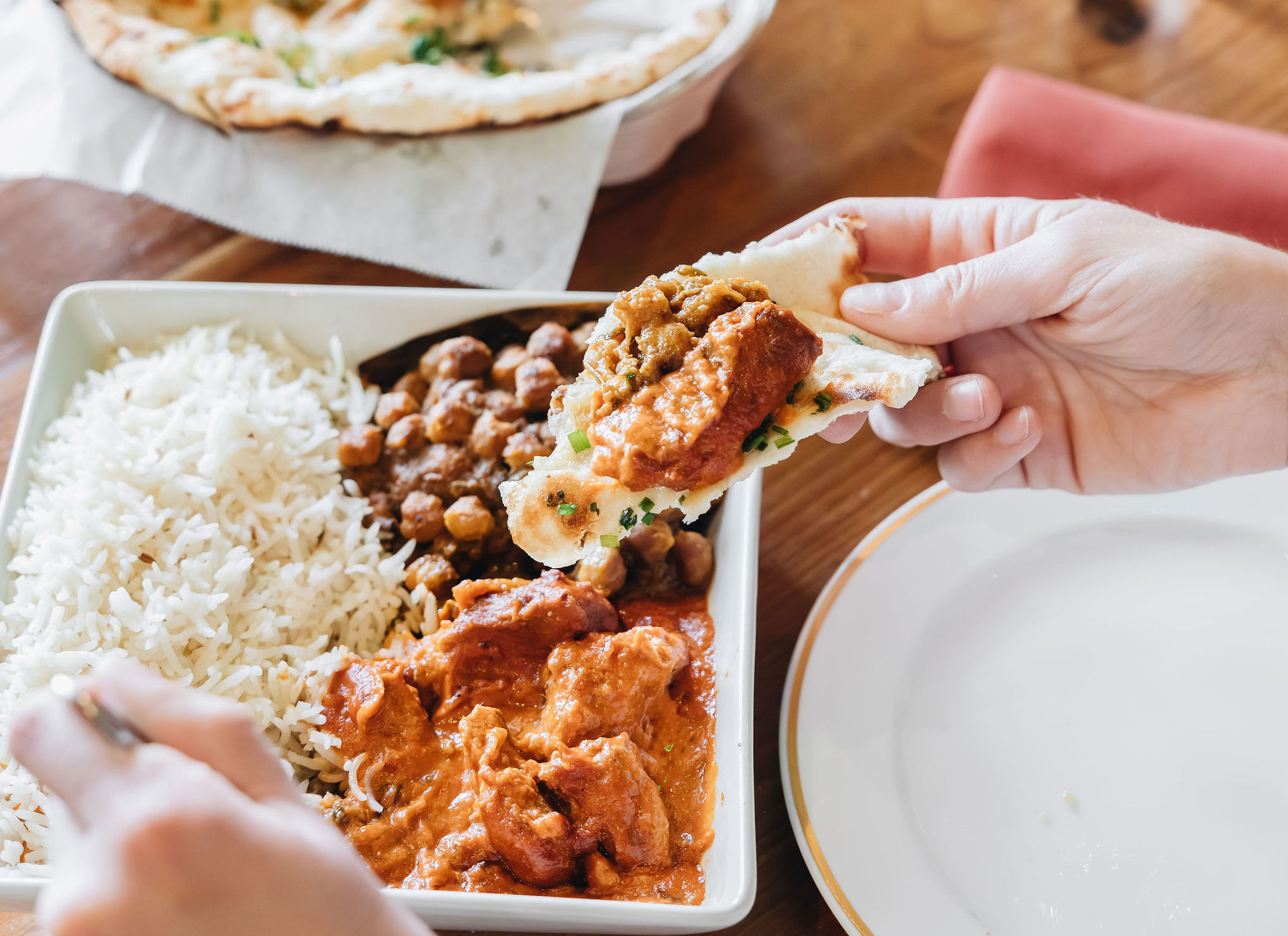 Butter Chicken is one of Loca's favorite dishes.