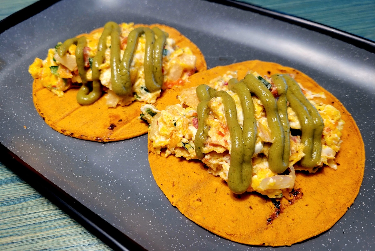 pancho_jane_golden_brunch_migas_tacos_by_covington Migas tacos at brunch. | Photo by Linnea Covington