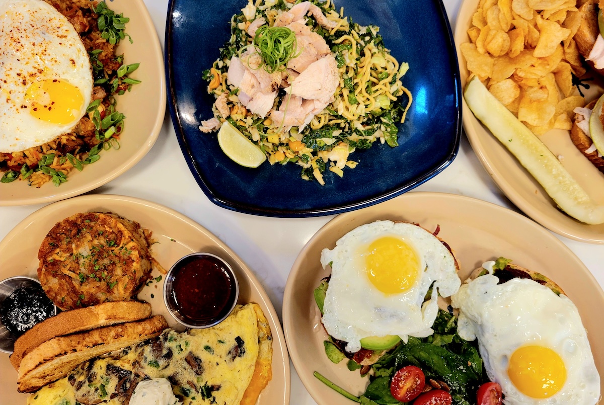 snooze_union_station_food_by_covington The exclusive dishes at the newly reopened Snooze an A.M. Eatery. | Photo by Linnea Covington