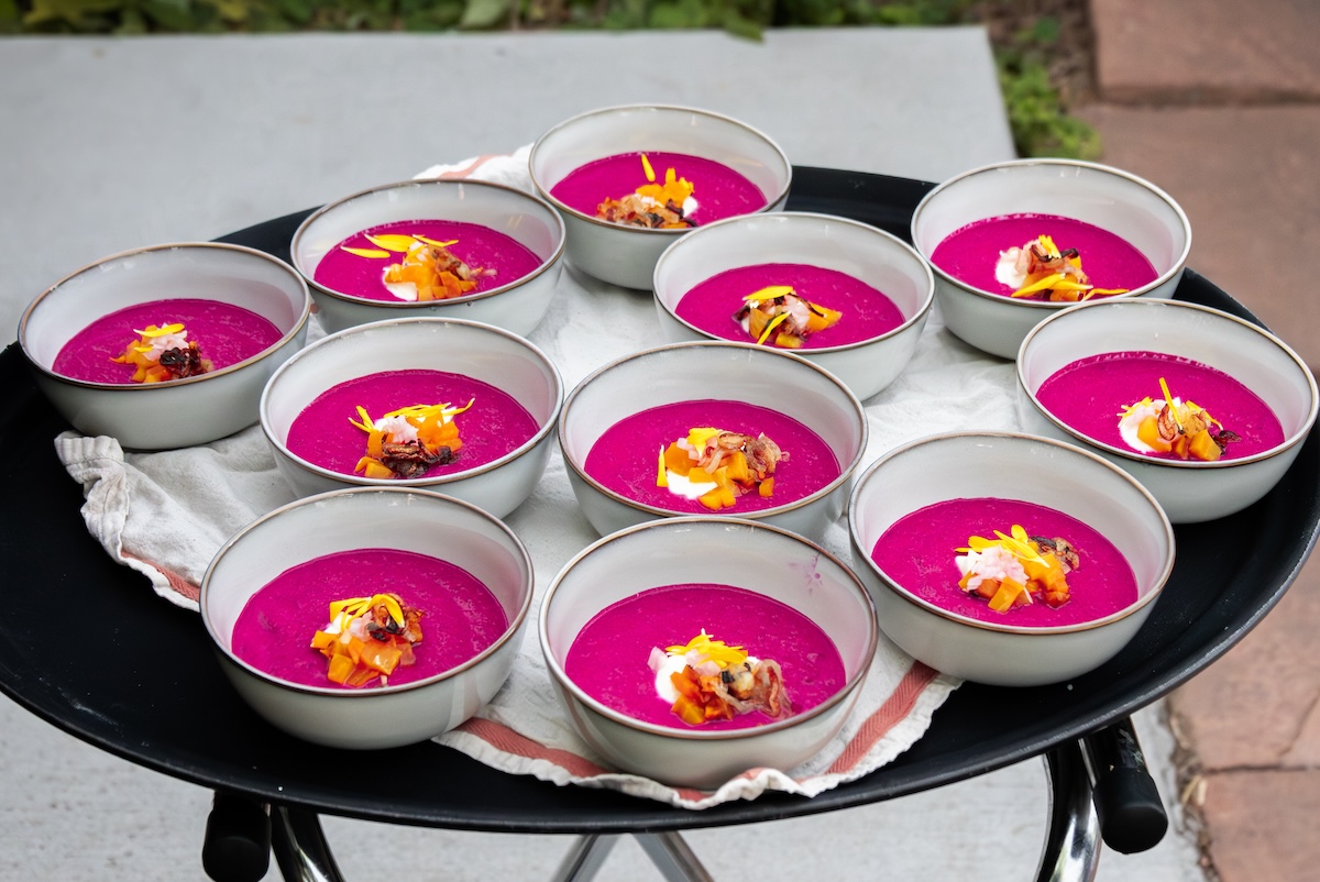 suti_co_dinner_bowls Far from potatoes, one of the dishes served at the supper club. | Photo by Süti & Co