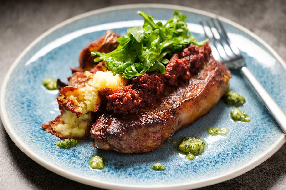 Saverina_Grilled Hanger Steak Grilled Hanger Steak for dinner. | Photo by Saverina