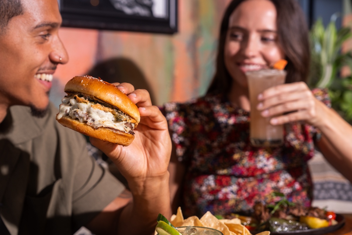 blanco_burger_fall_2024 The first burger to grace the menu. | Photo by Blanco