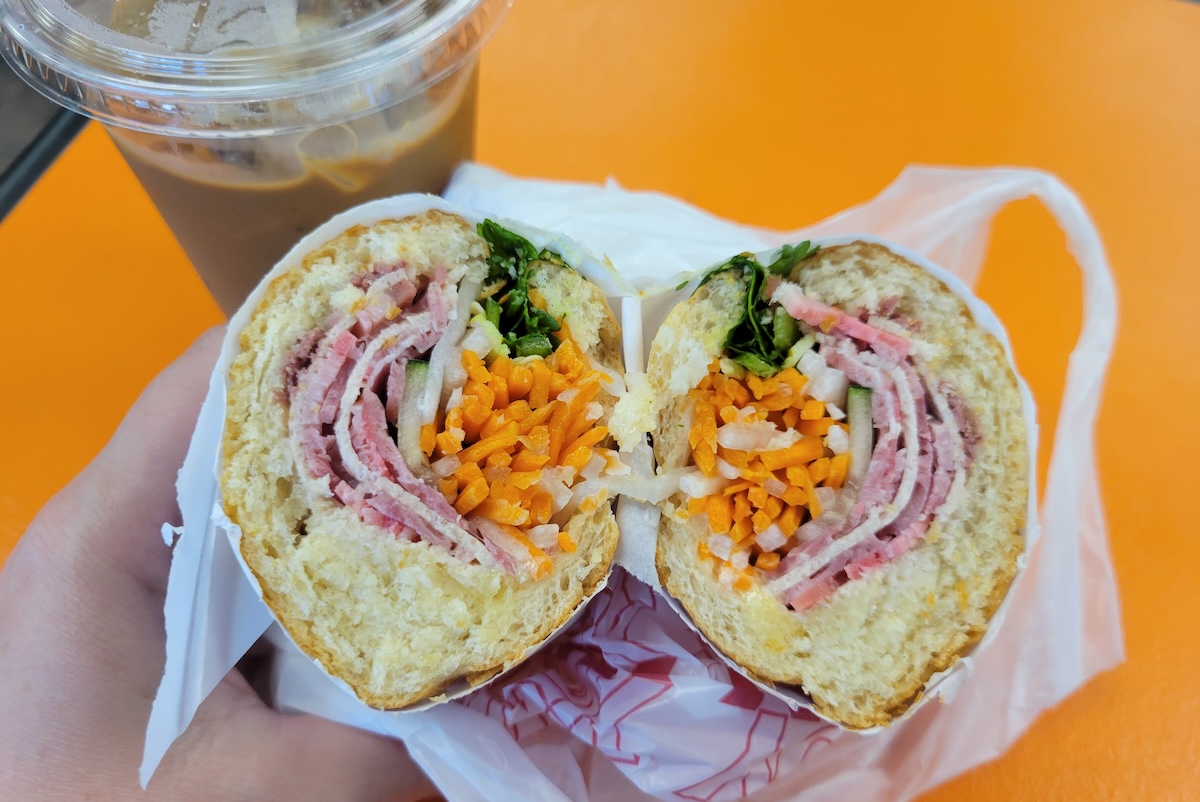 conus_corner_cafe_banh_mi_by_covington Bánh Mì Đặc Biệt at CôNu’s Corner Cafe & Bánh Mì Sandwiches. | Photo by Linnea Covington