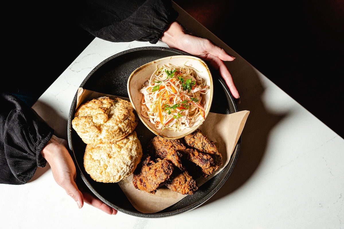 sunday_supper_ajax_downtown Sunday “Surefire Win” special of chicken fried duck. | Photo by Ajax Downtown