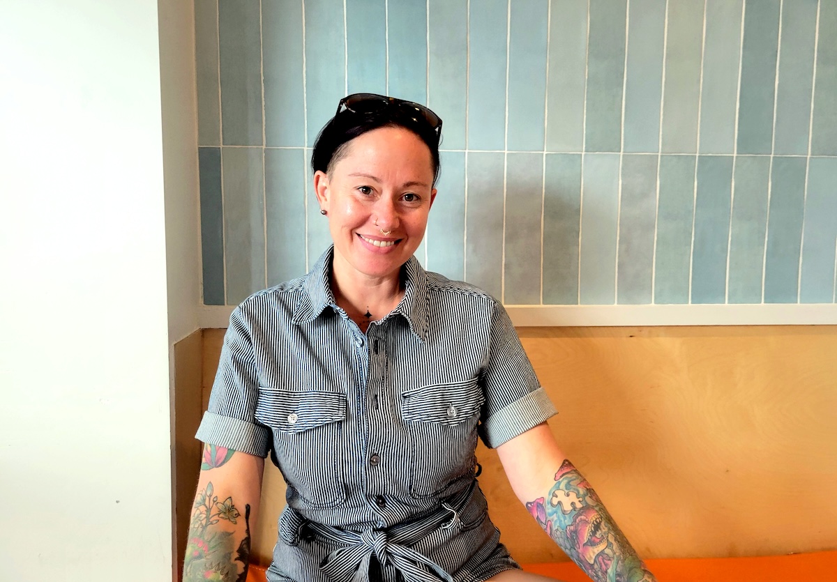 chef_sarah_daulton_denver_cooking_classes_by_covington Chef Sarah Daulton of Denver Cooking Classes. | Photo by Linnea Covington