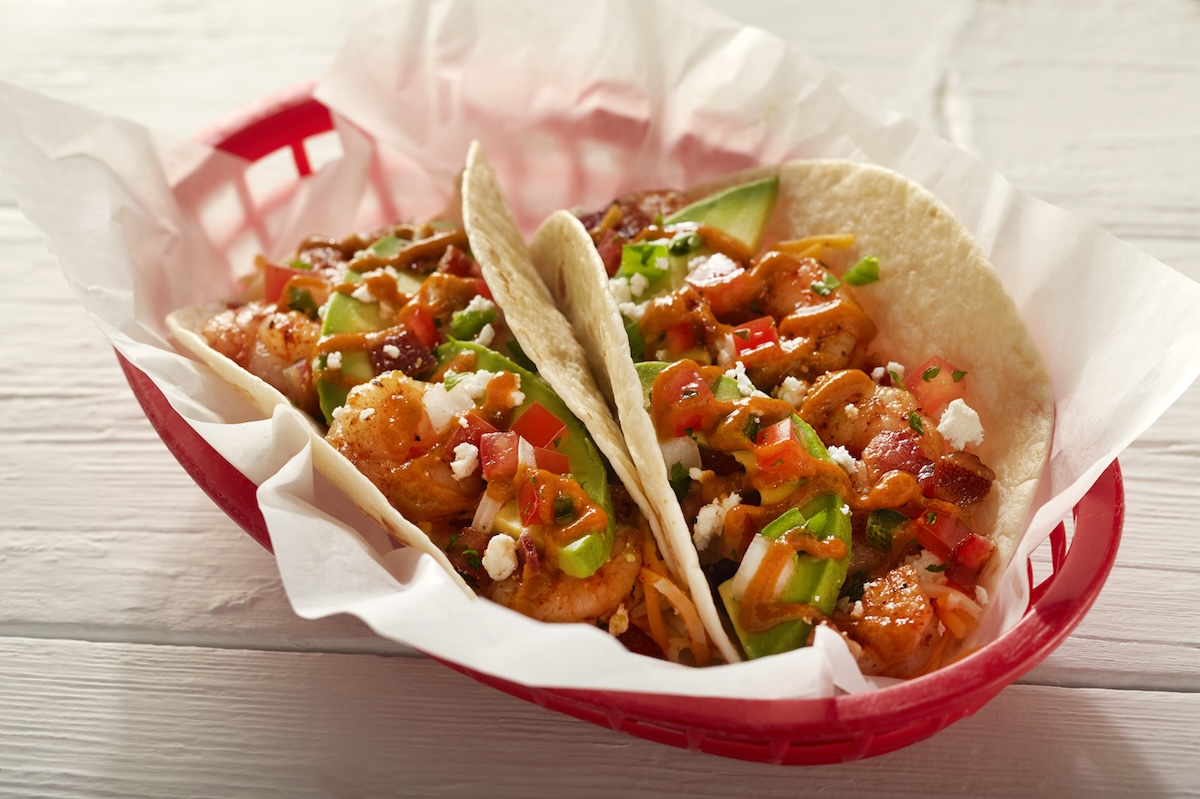 fuzzys_taco_California_Heat The California Heat tacos at Fuzzy's Taco Shop. | Photo by Fuzzy's Taco Shop