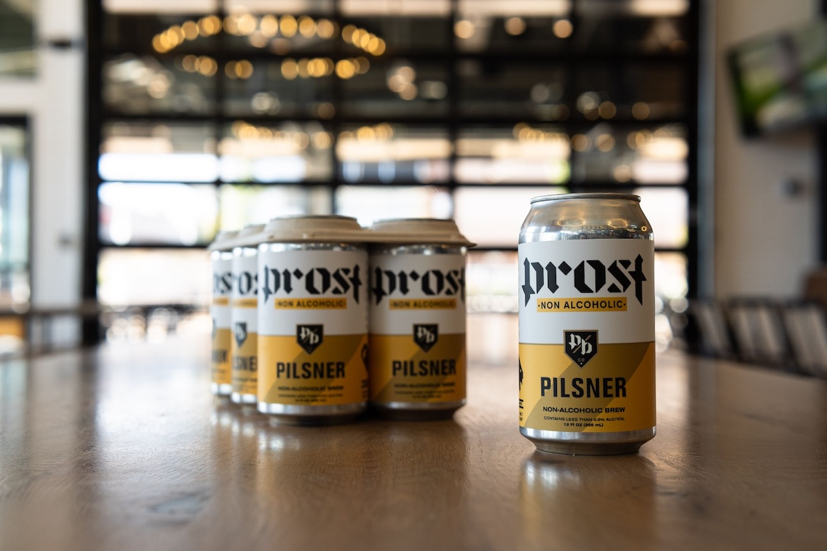 prost_na_pilsner Zero-proof pilsner is in the house. | Photo by Prost Brewing Co.