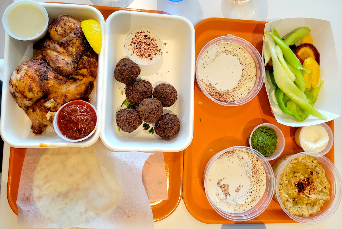 sonnys_mediterrineanby_covington A spread of Mediterranean delights from Sonny's. | Photo by Linnea Covington
