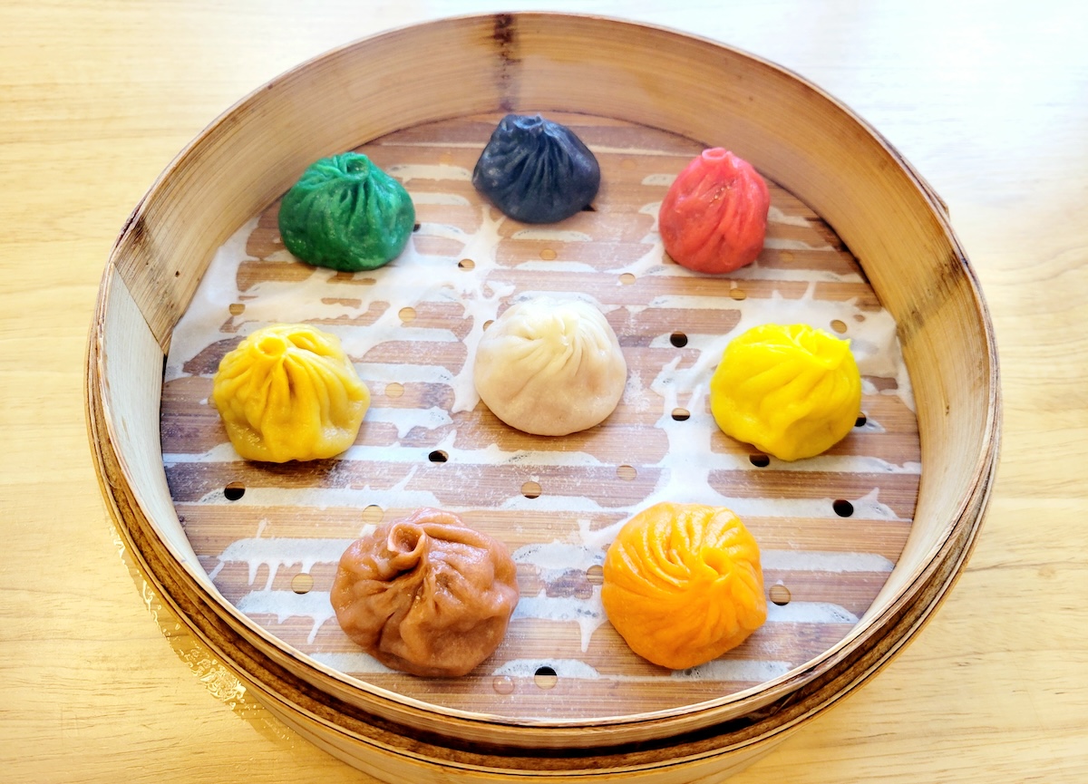 Taste the rainbow of soup dumplings at Bryan's Dumpling House. | Photo by Linnea Covington