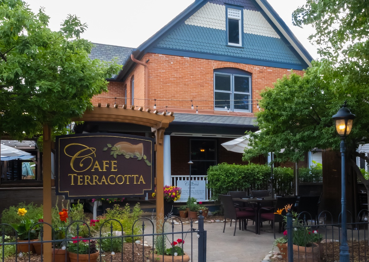 Cafe Terracotta Have breakfast, lunch, and dinner in a historic house. | Photo by Cafe Terracotta