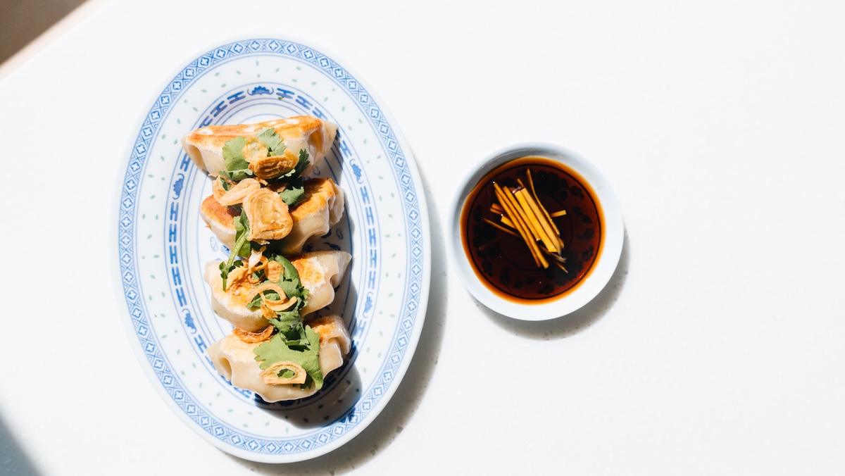 Chinatown Dumplings at MAKfam. | Photo by Jeff Fierberg