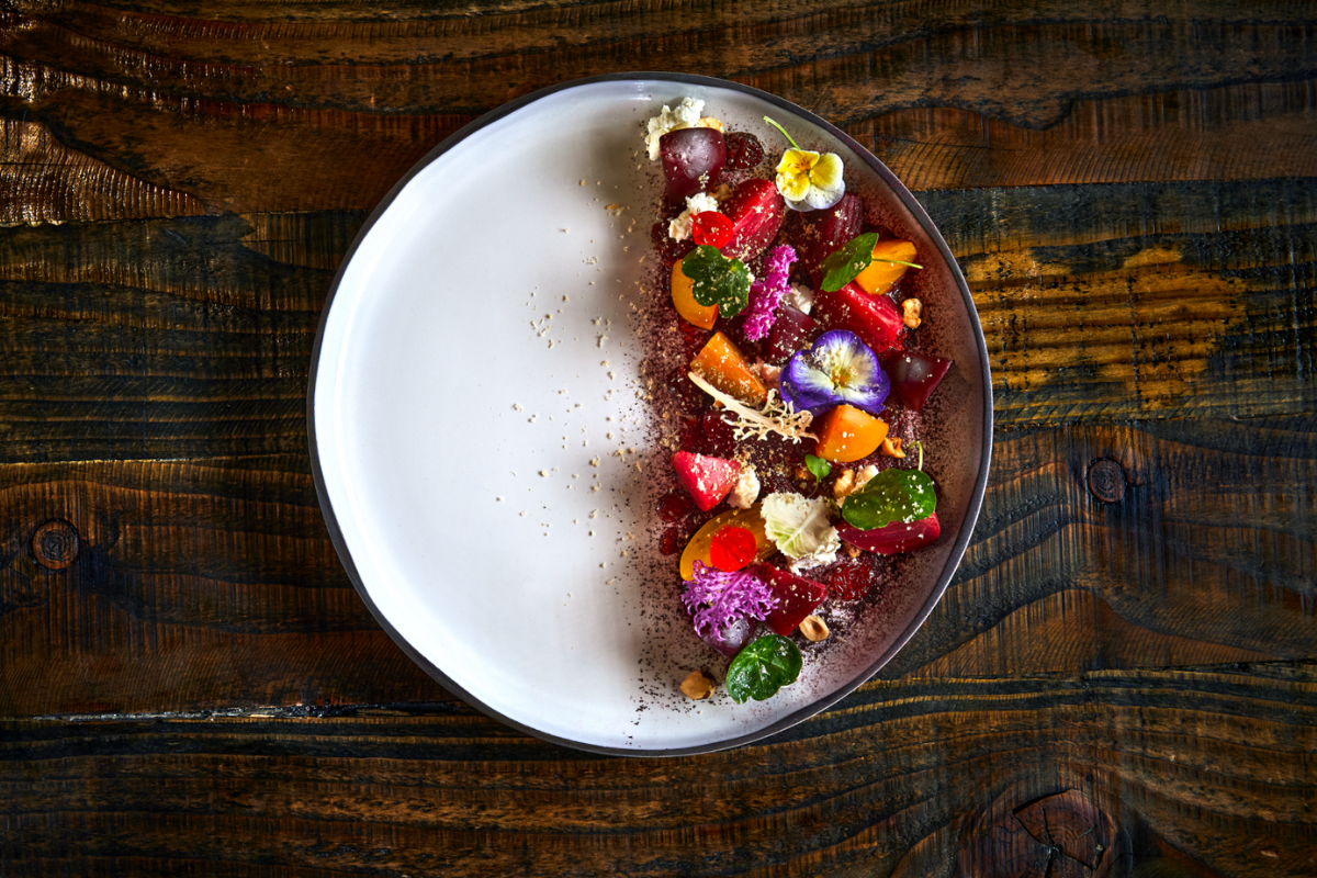 Wyld_Beet Salad_by_The_Ritz-Carlton___Bachelor_Gulch.png Wyld beet salad. | Photo by The Ritz-Carlton, Bachelor Gulch