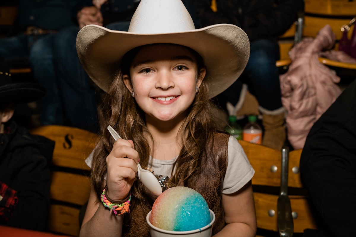 stock_show_girl_ice There's so much food to buy at the event, for all ages. | Photo by the National Western Stock Show