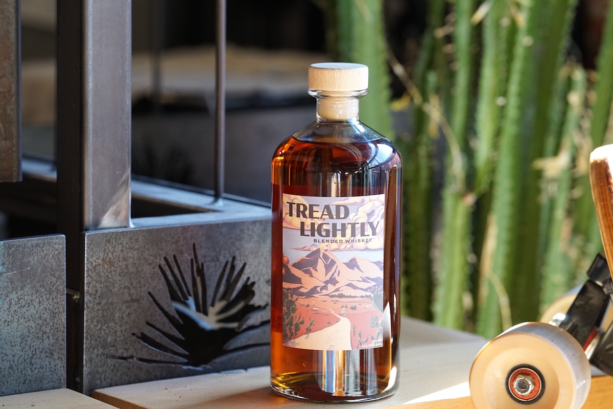 Tread Lightly Dry Land Distillers Wood’s Tenderfoot Malt Whiskey and Dry Land Heirloom Grain Whiskey have come together to create a masterpiece. | Photo by Dry Land Distillers