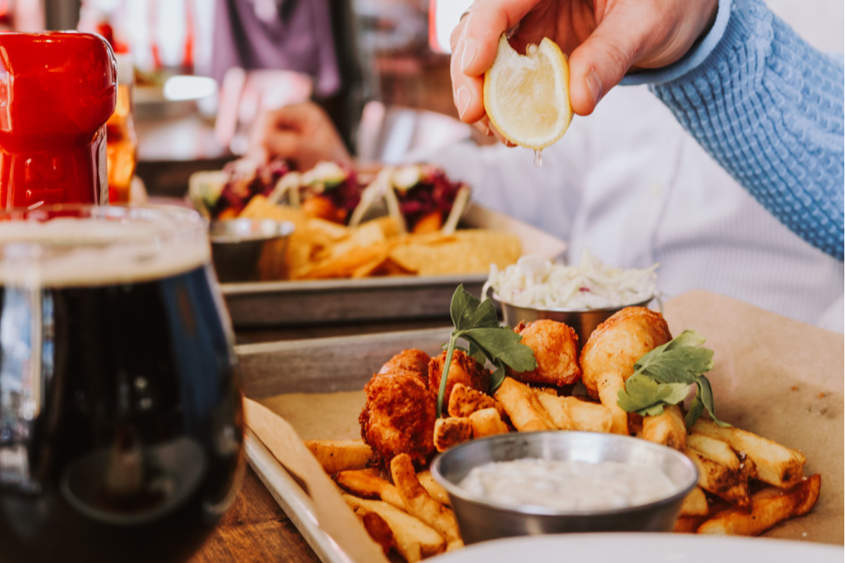 Wynkoop_Fish___Chips_by_Breckenridge_ Wynkoop Beer-battered fish and chips. | Photo by Wynkoop Brewing Co.