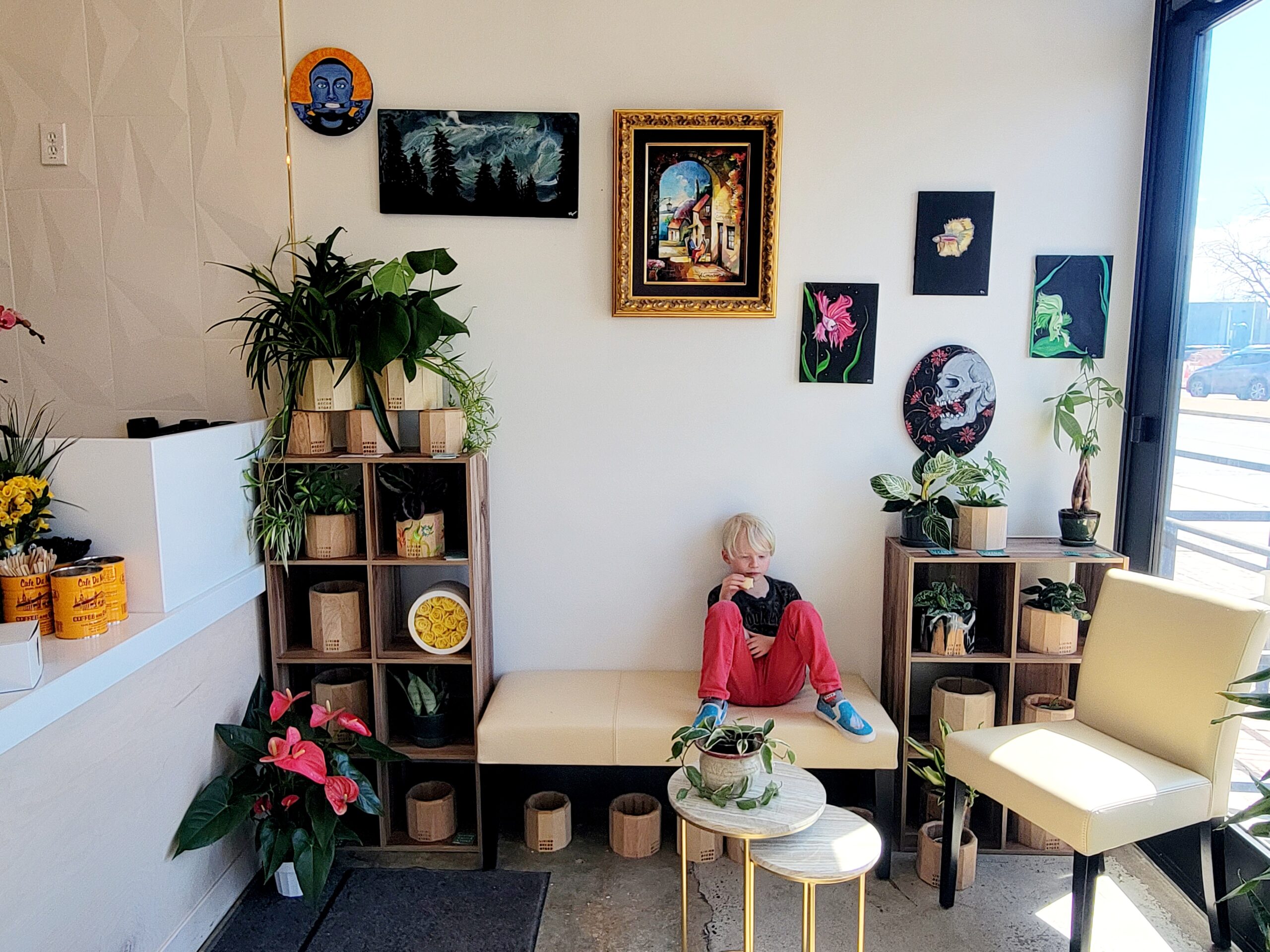 Banh & Butter serves sweet and savory foods, and also sells art and plants. | Photo by Linnea Covington