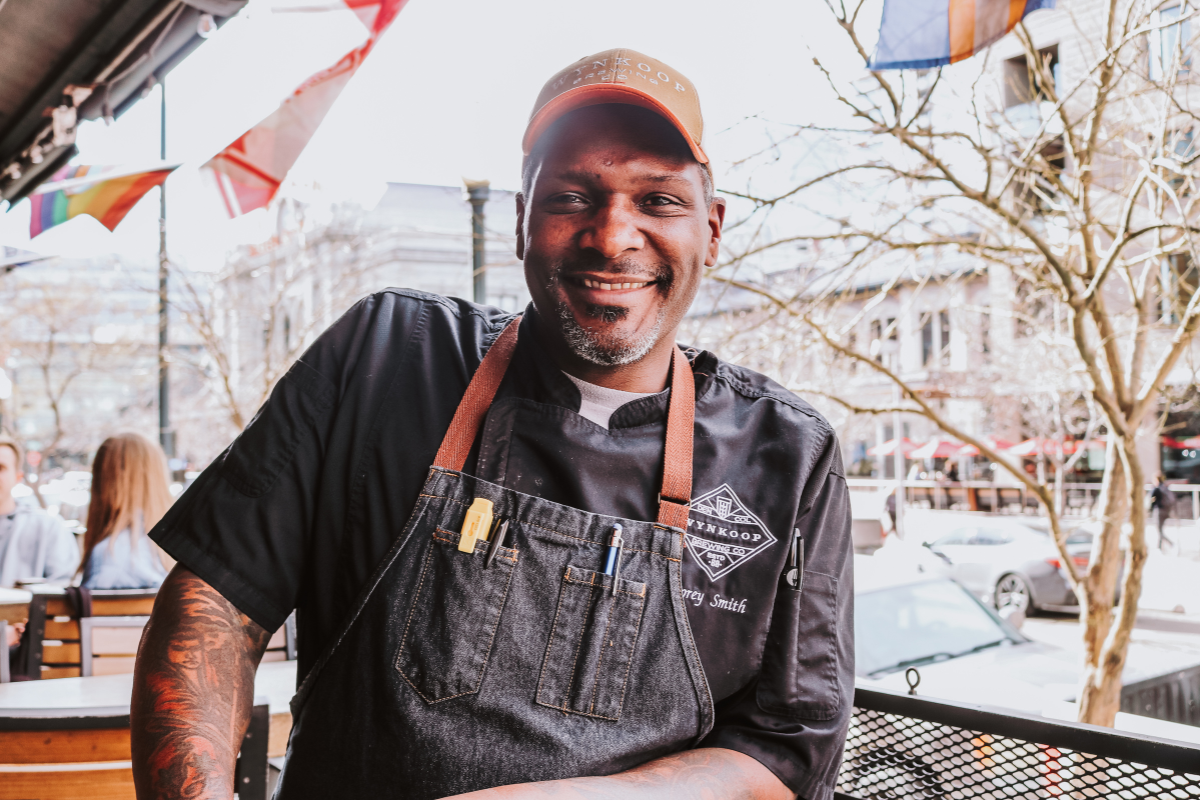 head_chef_Corey_Smith_by_Breckenridge_Wynkoop Chef Corey Smith has lead the kitchen for almost a year. | Photo by Wynkoop Brewing Co.