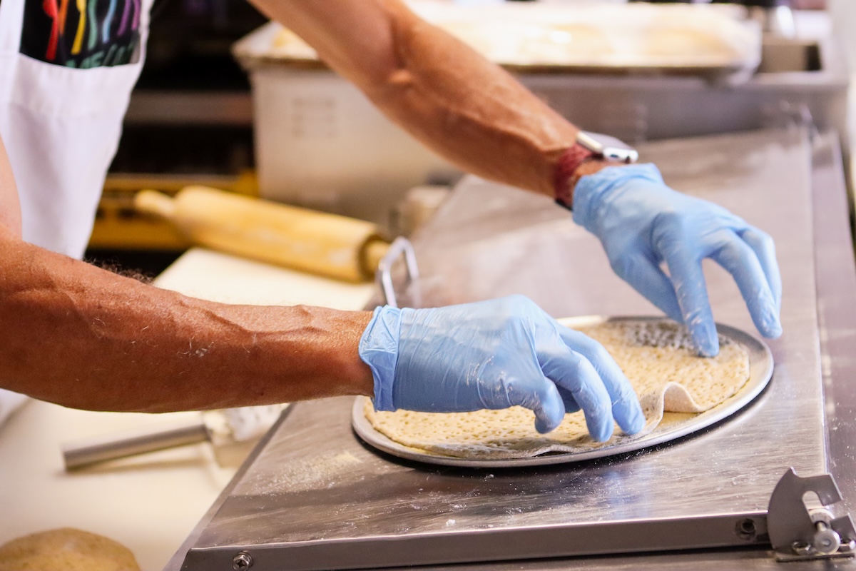 Chef Kim Brazile oversees the kitchen of volunteers and professionals. | Photo by Hard Knoch PR