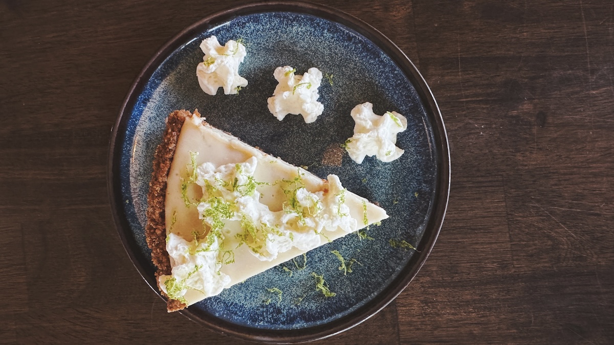 Steakhouse key lime pie is where it's at, Pi Day or not. | Photo by Carne