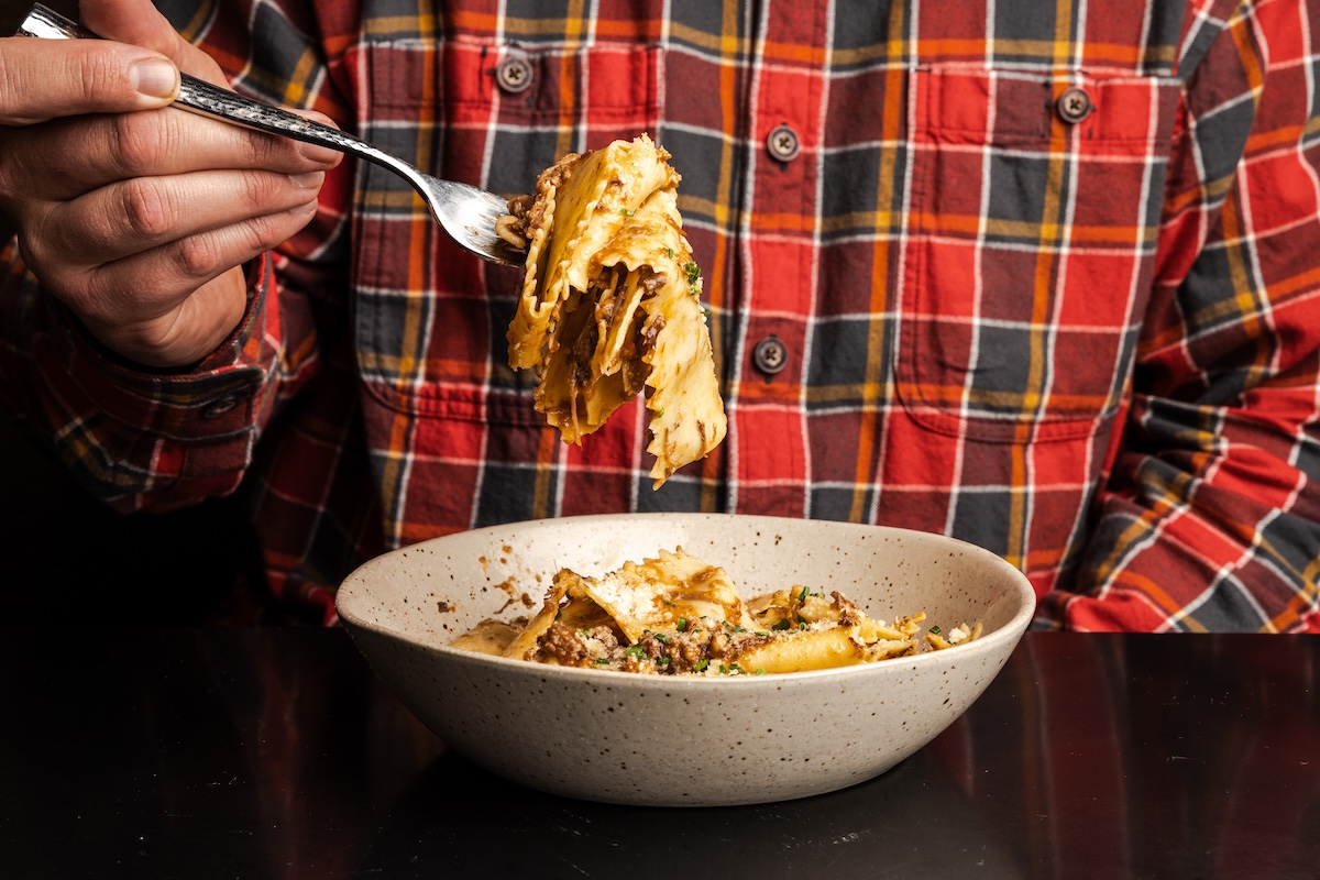 Dig in to handmade pasta at Dio Mio. | Photo by Luke Gottlieb