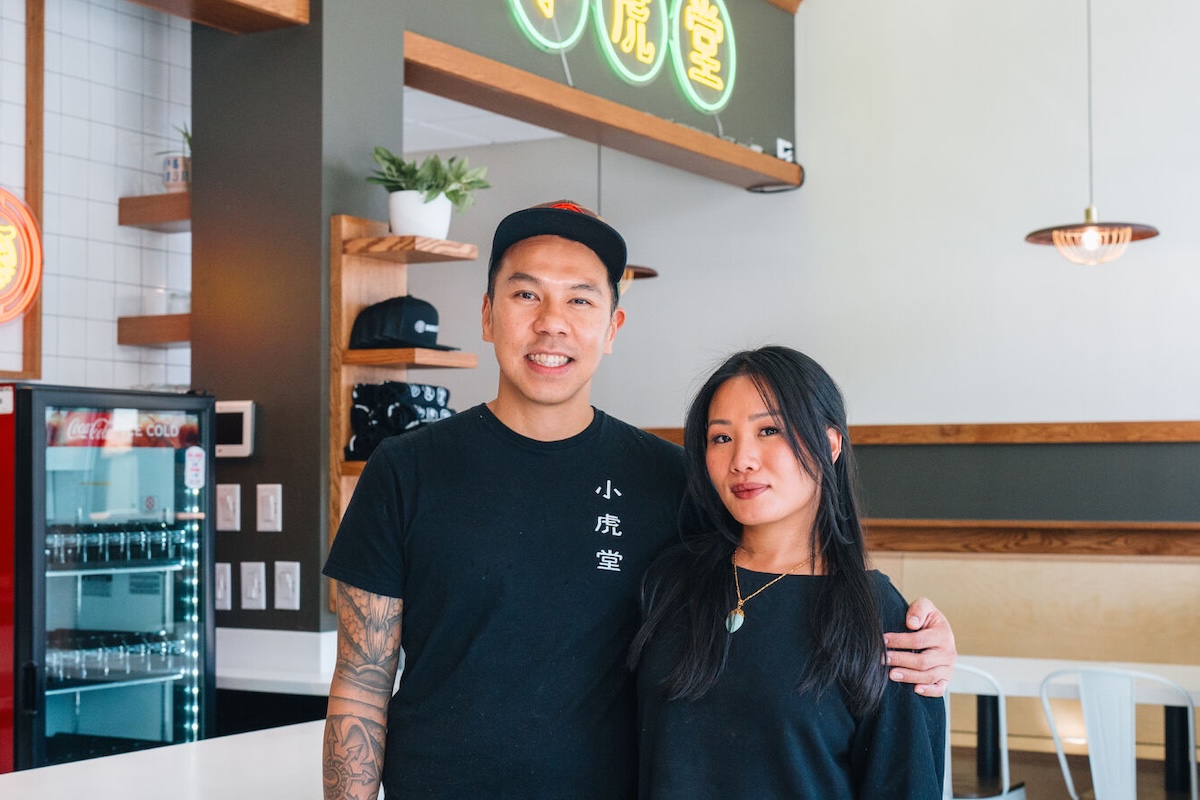 Chef Kenneth Wan and Doris Yuen, owners of MAKfam. | Photo by Jeff Fierberg