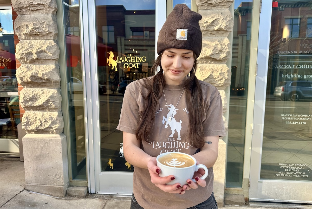 Laughing Goat has smiling baristas and great coffee. | Photo by Mattie Schuler