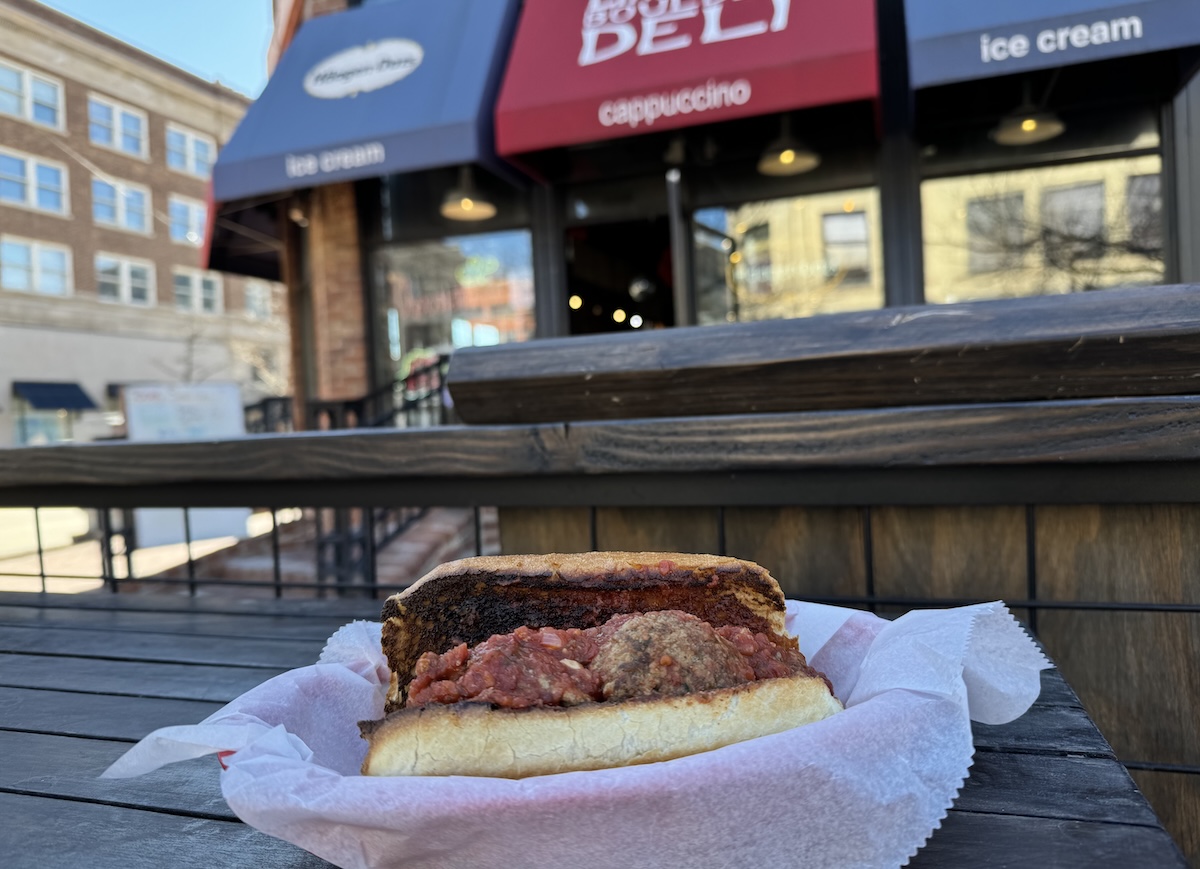 The Meatball Sub at Lindsay's Boulder Deli at Häagen-Dazs. | Photo by Lindsay Shaw