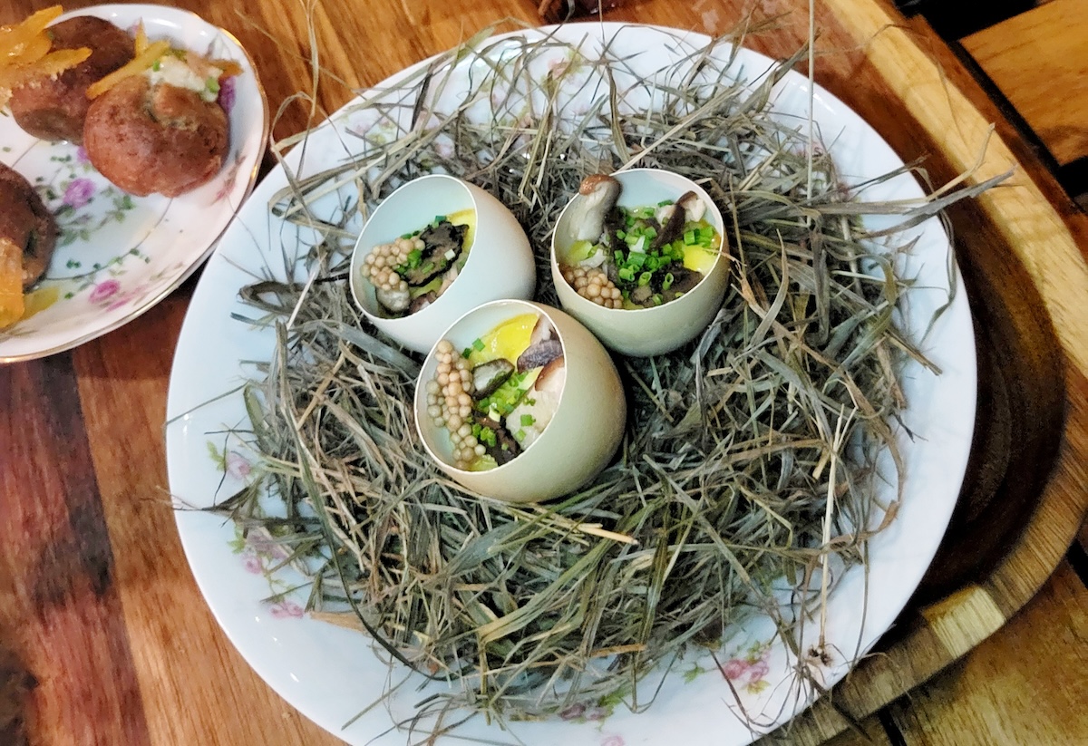 These egg cups were one part of an epic meal at Black Cat Farmstead in Longmont. | Photo by Linnea Covington bites