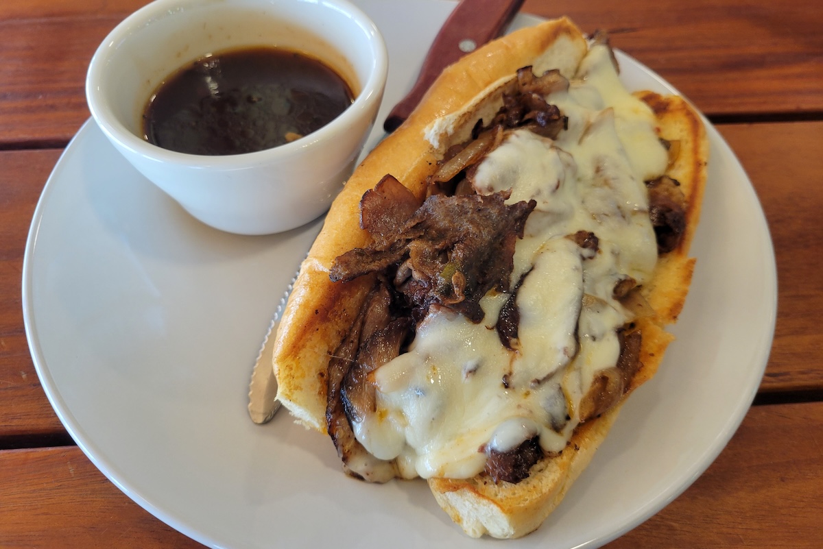 The Smoked French Dip at Windfall Brewing in Westminster. | Photo by Linnea Covington