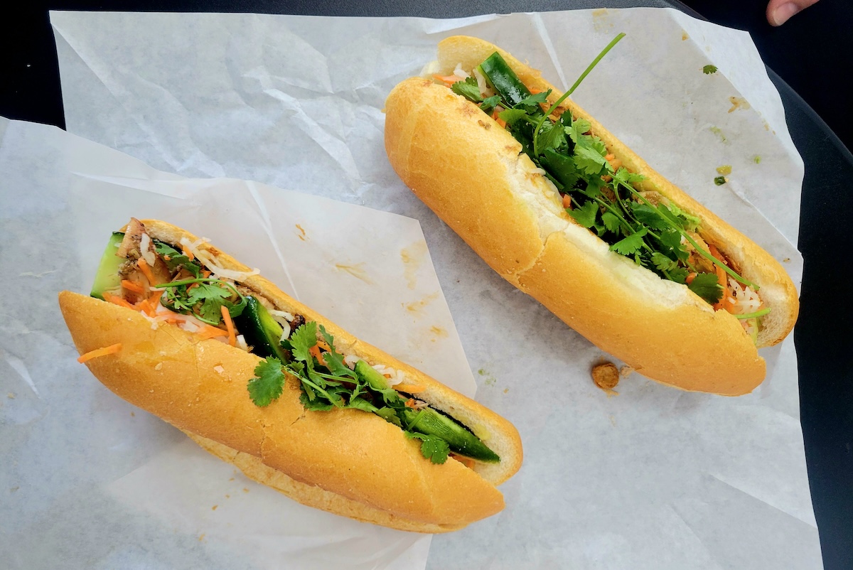 Vinh_Xuong_Bakery_banh_mi_by_covington Banh mi paradise at Vinh Xiong Bakery. | Photo by Linnea Covington