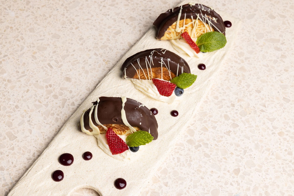 Kachina_cantina_Xoco Tacos Don't miss the Xoco Tacos, the chef's take on the classic Choco-Taco. | Photo by Kachina Cantina