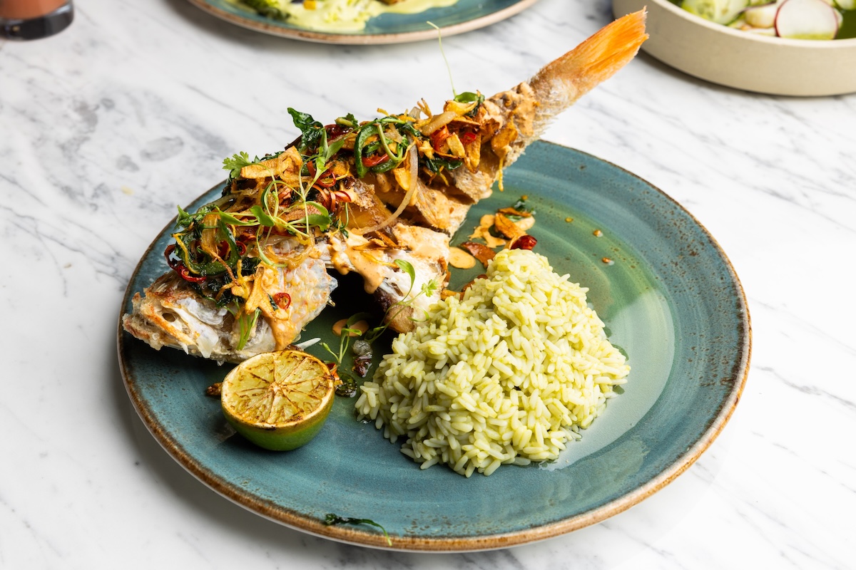 Kachina_cantina_snapper The snapper is a show-stopping dish great for sharing. | Photo by Kachina Cantina