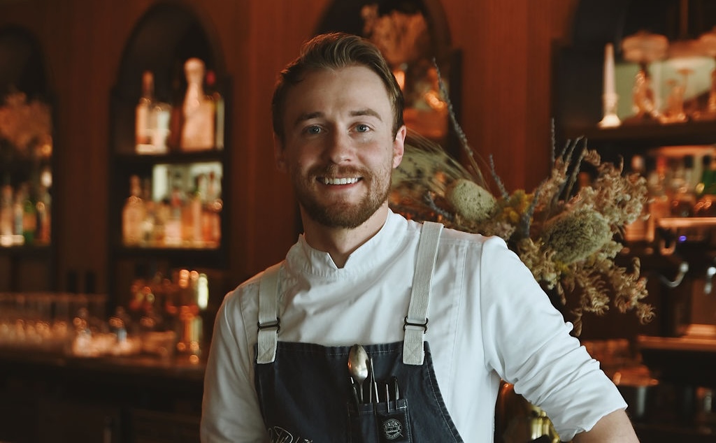 Processed with VSCO with a10 preset Wildflower chef Aiden Tibbetts. | Photo by Kelly Calvillo