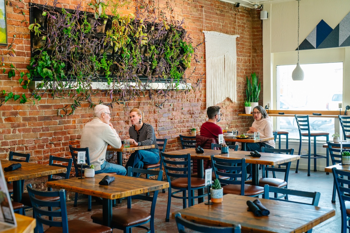 sullivan_scrap_kitchen A sunny spot inside the brunch cafe. | Photo by Sullivan Scrap Kitchen