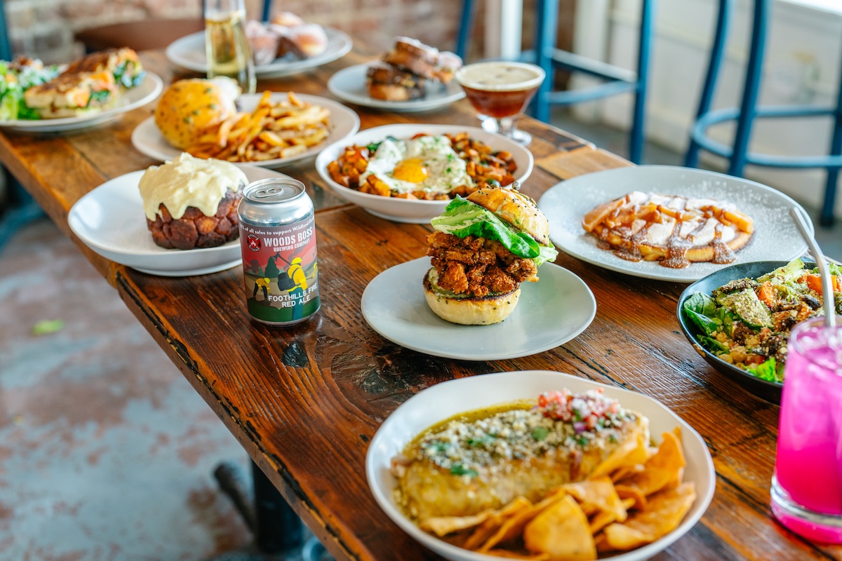 sullivan_scrap_kitchen_table Enjoy a spread of breakfast and lunch comfort food. | Photo by Sullivan Scrap Kitchen