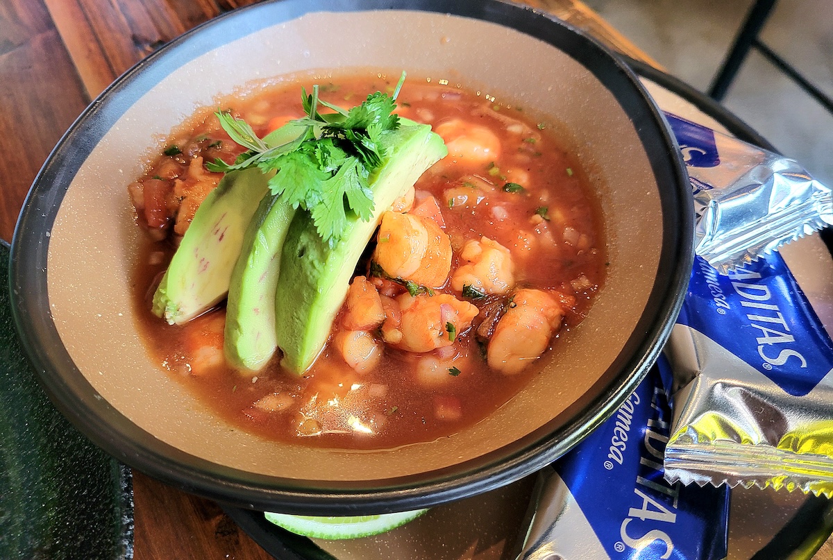 xiquita_happy_hour_coctel_campechano_by_covington Everyone must try the Coctel Campechano off the Xiquita happy hour menu. | Photo by Linnea Covington