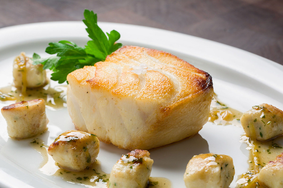 Water_Grill_Chilean_Sea_Bass Chilean sea bass is one of Water Grill’s most popular entrees | Photo by Water Grill