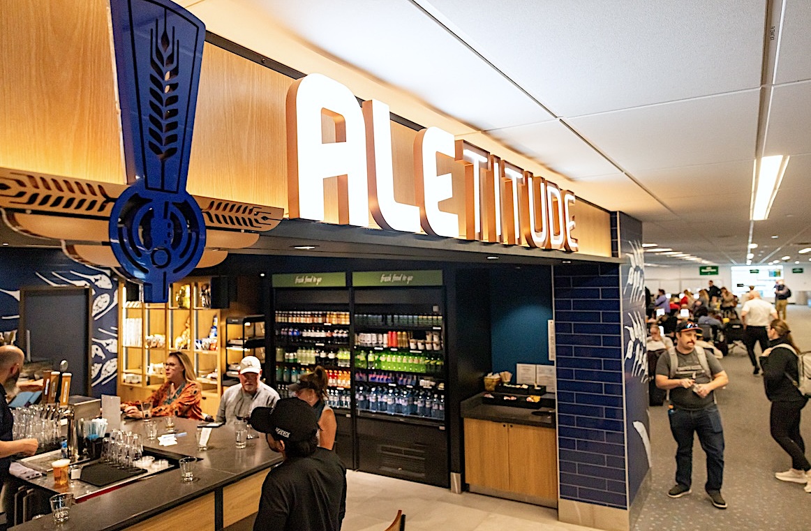 aletitude_airport Find Aletitude right in the Frontier Airline hub. | Photo by Denver International Airport